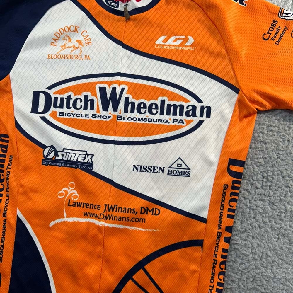 Louis Garneau Cycling Jersey Womens Petite Small Dutch Wheelman PA Bloomsburg