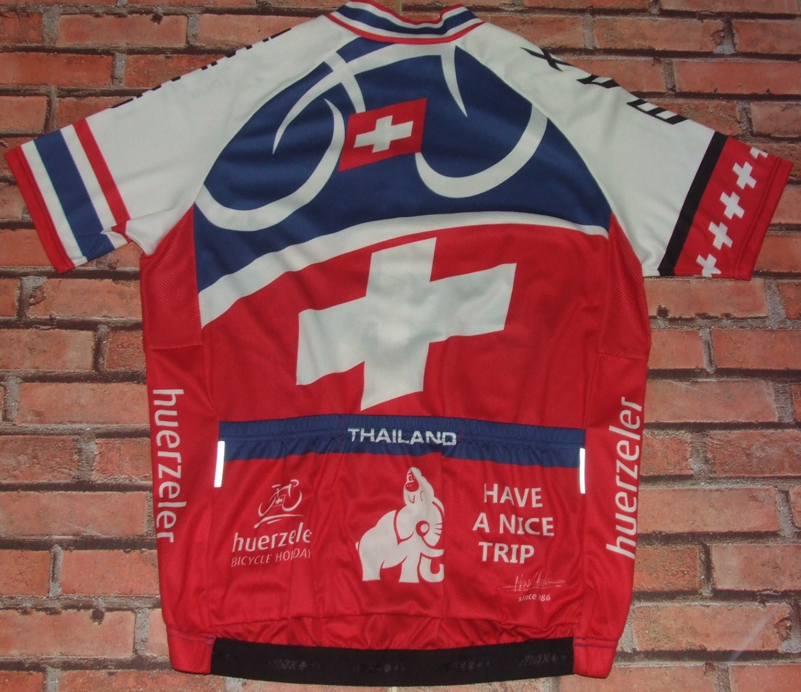 Thailand Huerzeler Jersey Shirt Maillot Bike Cycling (316) Size M