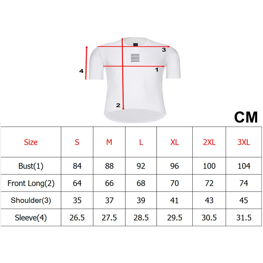 Rsantce 2024 Men Long Sleeve Short Sleeve Summer Cycling Undershirt Tops MTB Bik