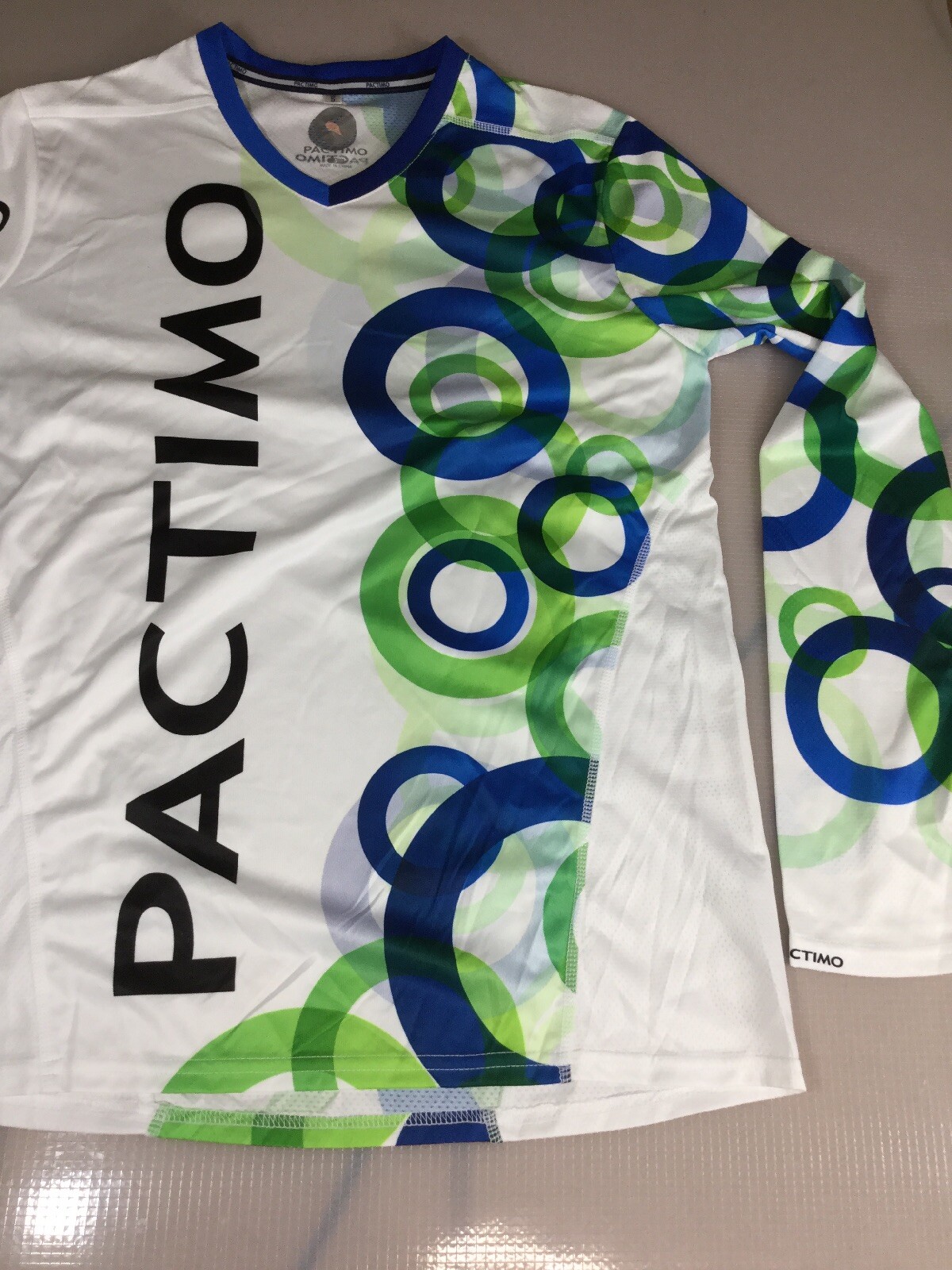 Pactimo Womens Casual Long Sleeve Cycling Tech T Shirt Small S (6910-B)