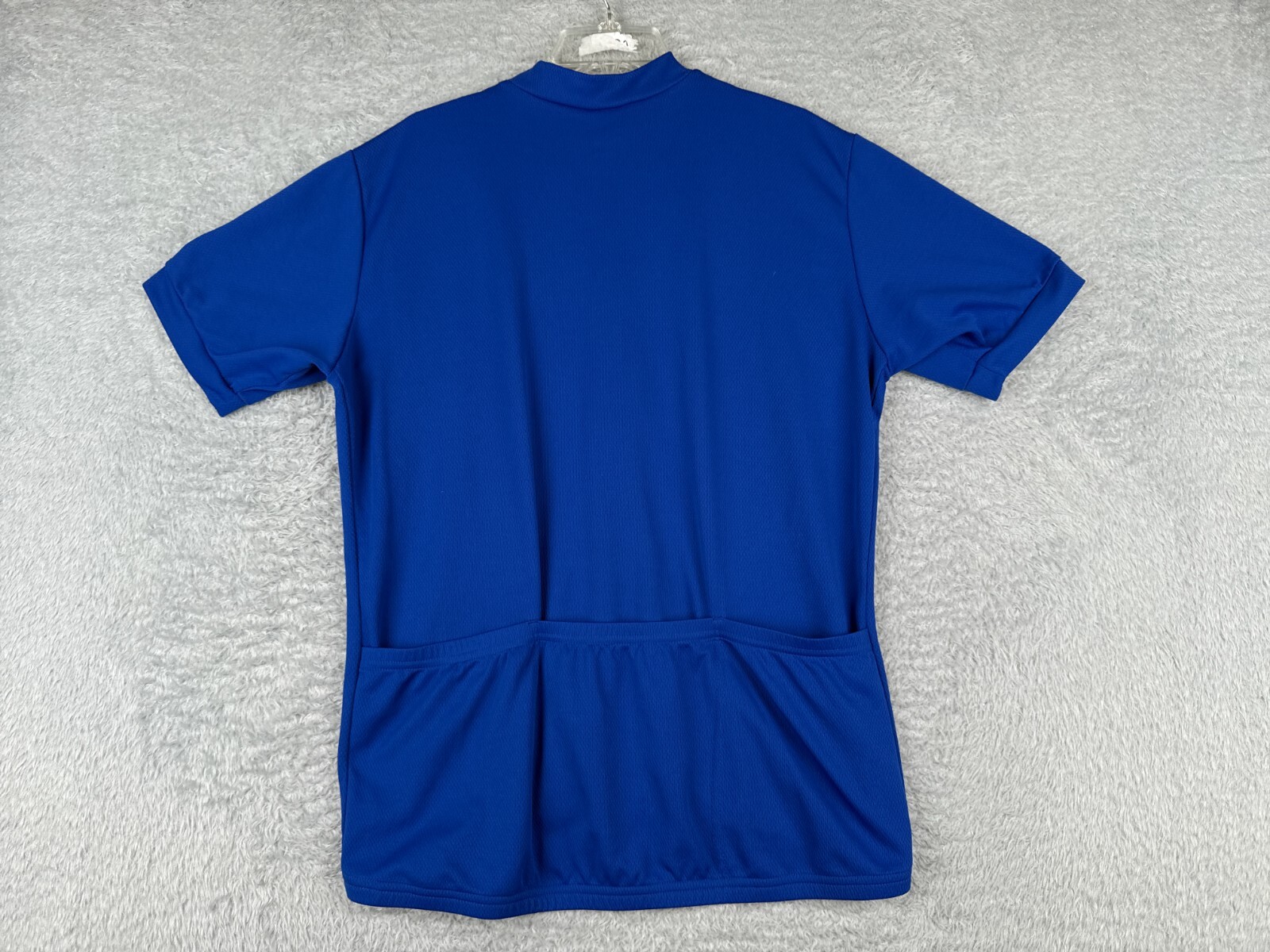 VINTAGE Canari Cycling Jersey Adult Extra Large Blue 100% Polyester 1/4 Zip