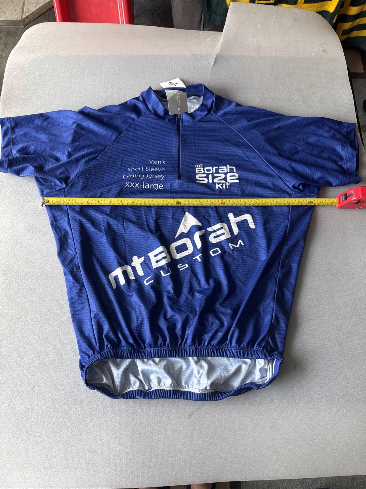 Borah Teamwear Men’s Team Cycling Jersey 3XL XXXL (9477)