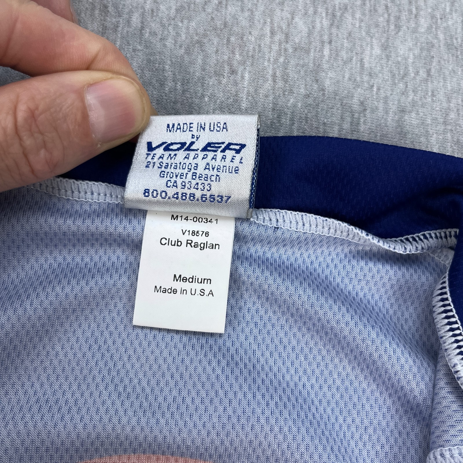 Vintage Voler Fat Tire Ale Cycling Jersey Men M Red Blue 3/4 Zip New Belgium USA