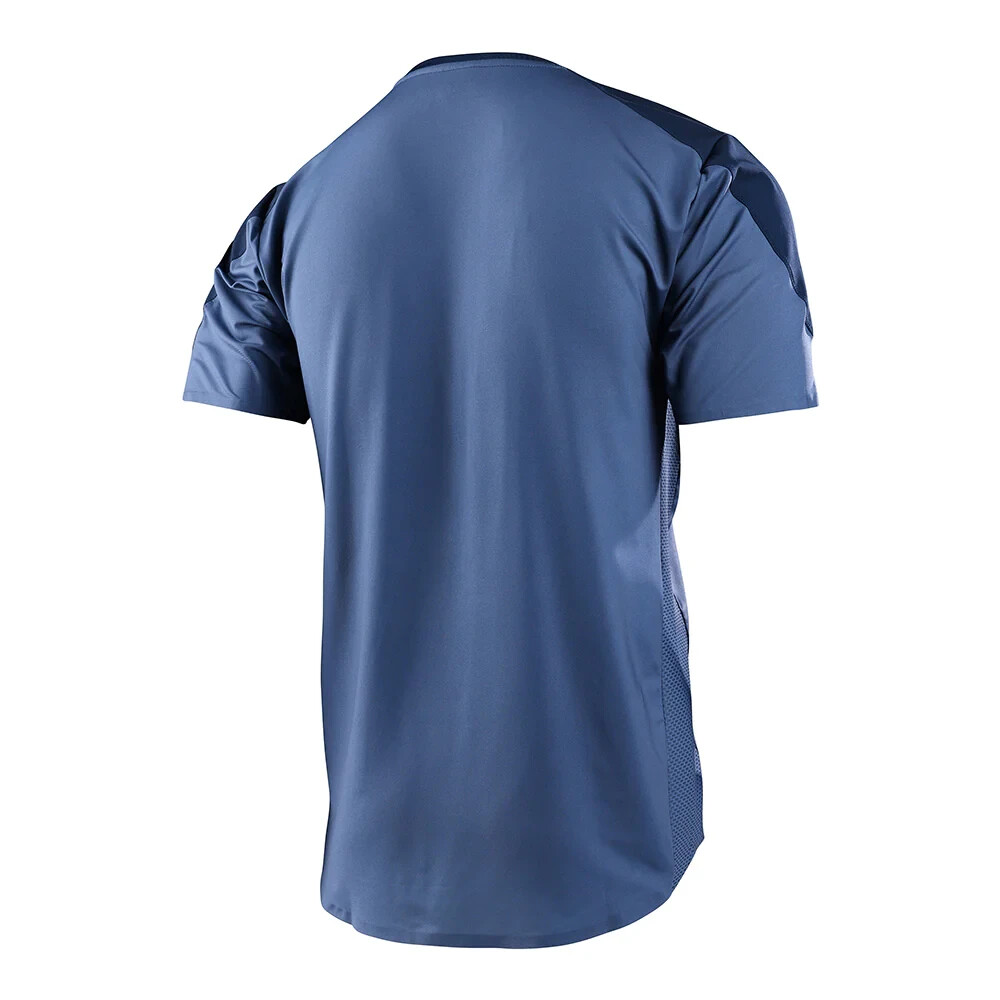 Troy Lee Designs TLD Mens Drift MTB Cycling SS Jersey Blue Mirage Medium SAMPLE