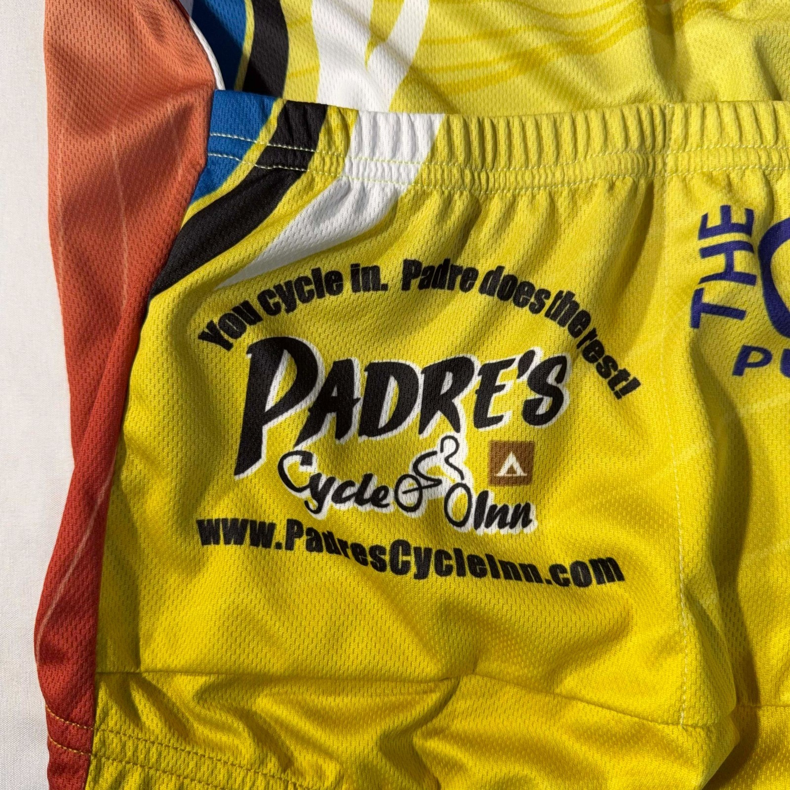 Peak 1 Sports BackStoppers Cycling Jersey Shirt Full Zip Size Mens 2XL NWT