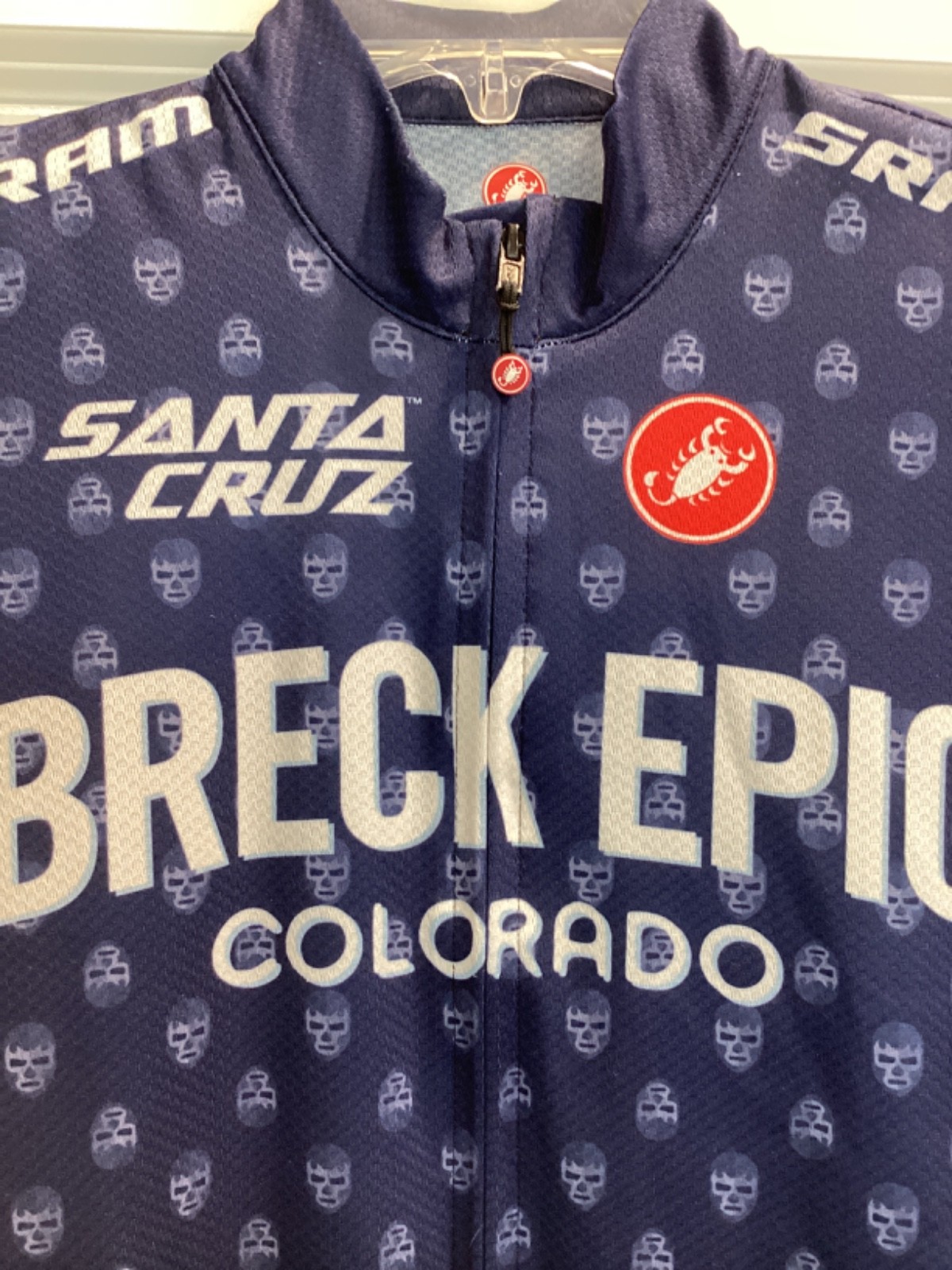 Castelli Cycling Jersey Women’s Small Short Sleeve Breck Epic Colorado Full Zip