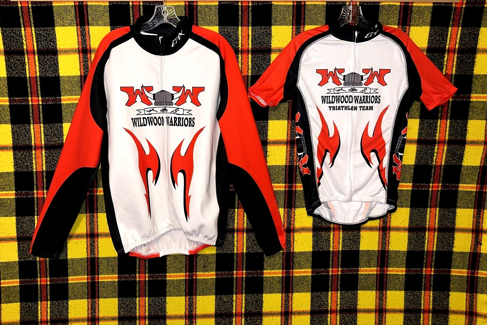 Wild Wood Warriors Cycling Jersey 3 Piece Set Epix Triathlon Team Size XL