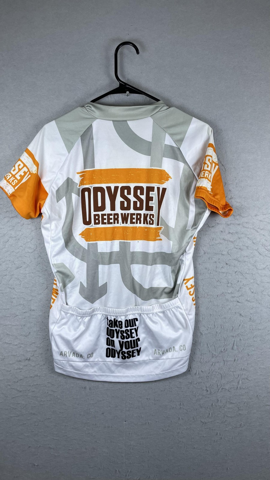 Peak 1 Sports Odyssey Beerwerks Cycling Jersey Womens XL Full Zip Beer Shirt