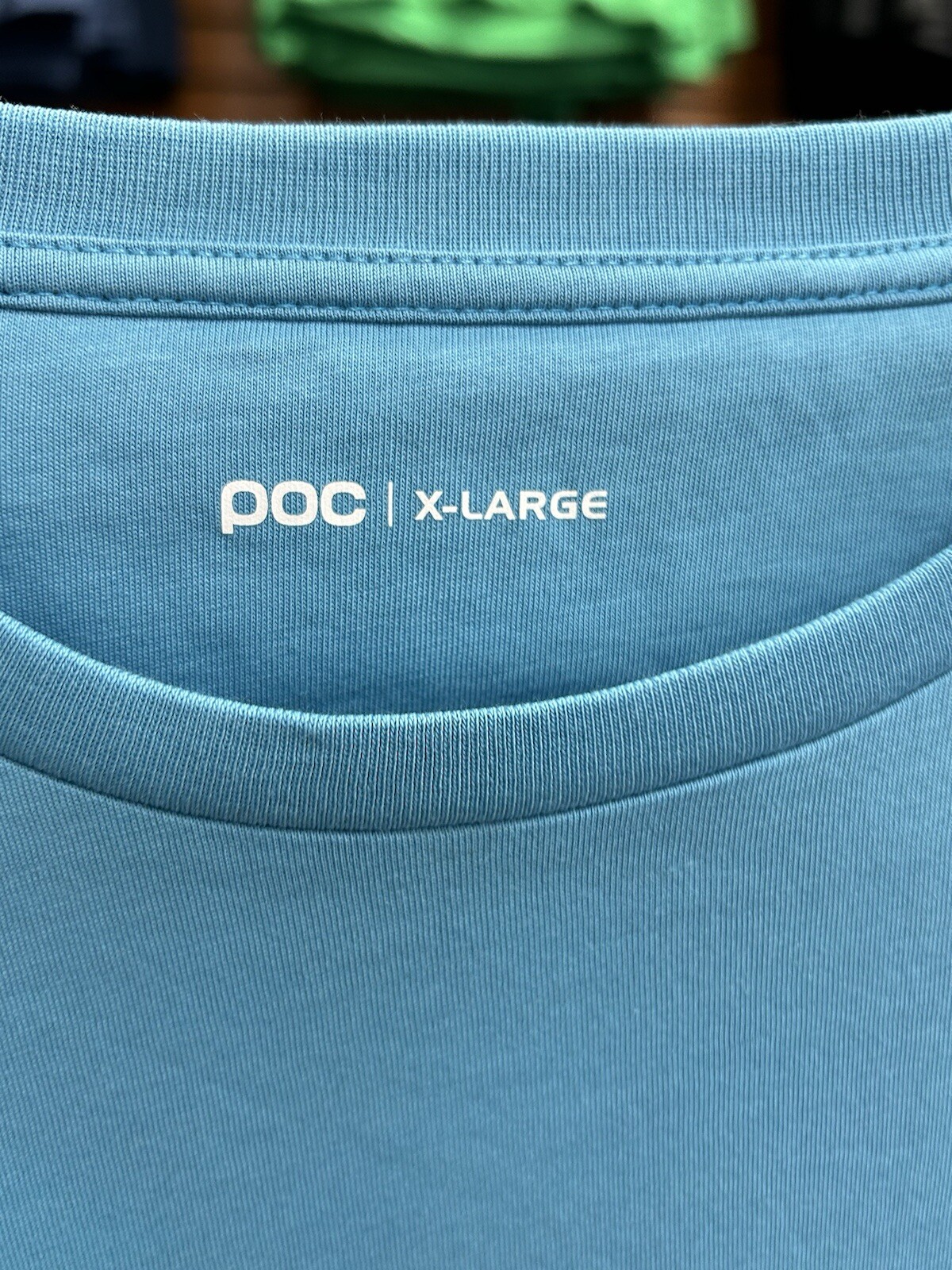 New POC Tee. Basalt Blue, Size X-Large