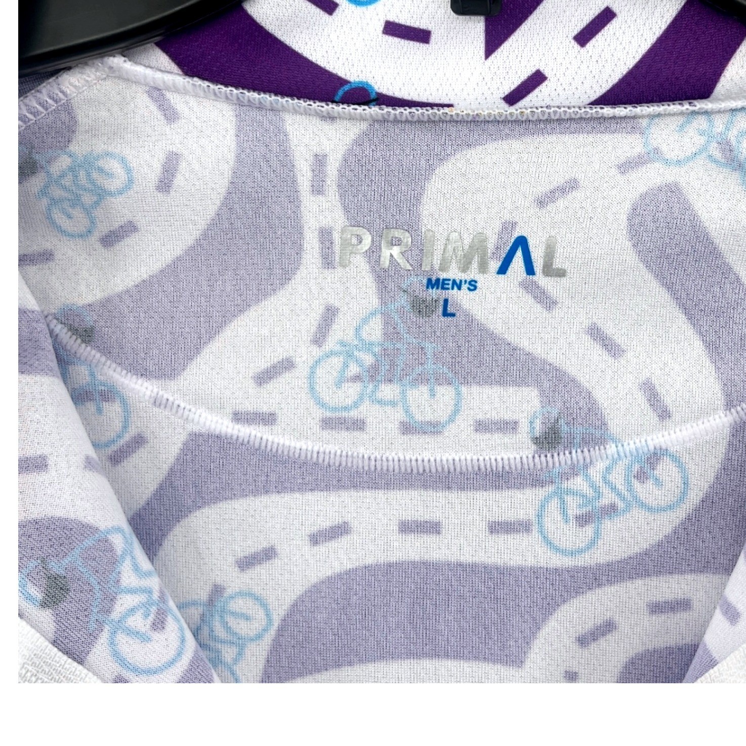 Primal Cycling Jersey Mens L Purple Nexas General Catalyst 2020 Road Map NWT