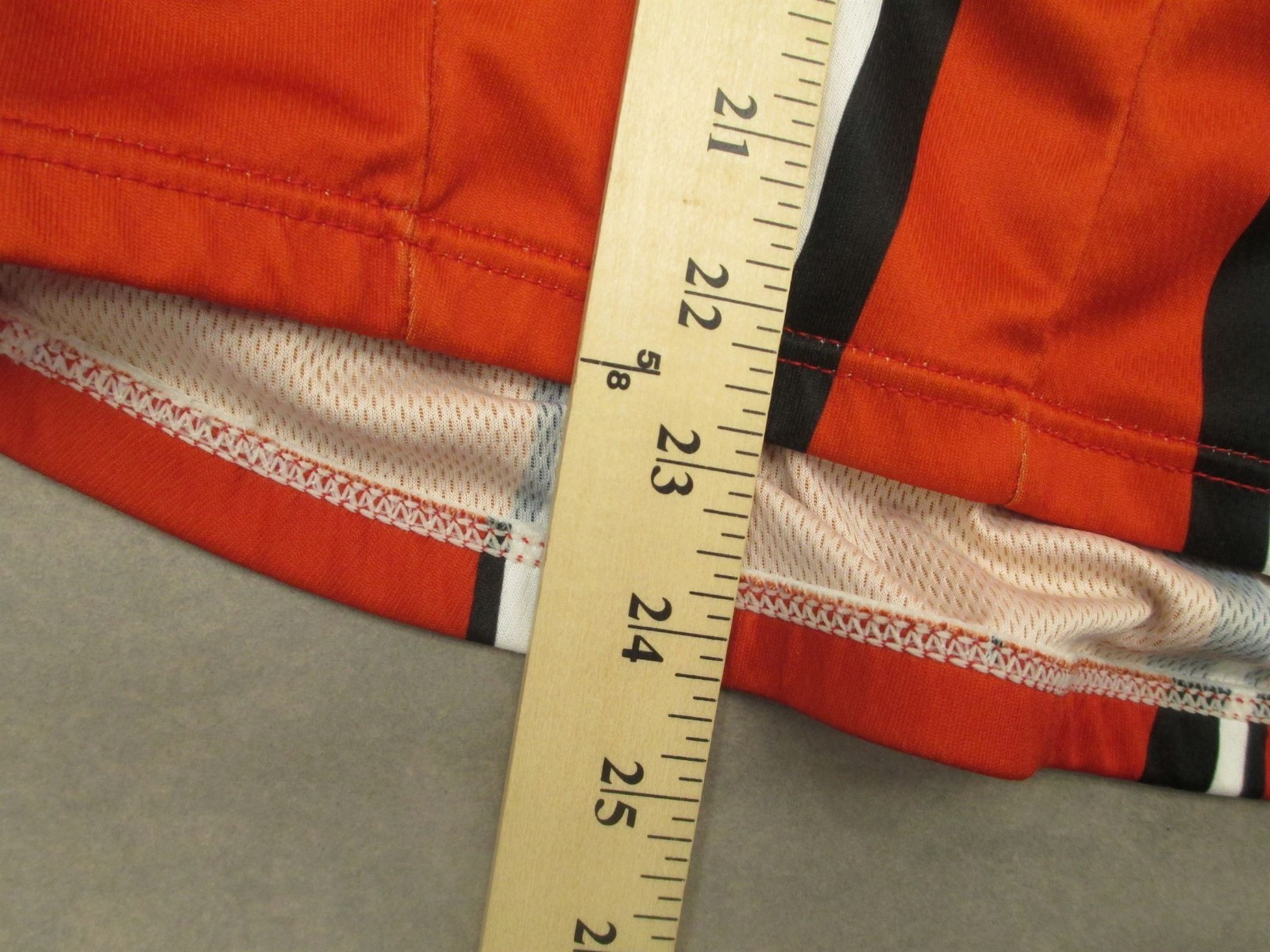Rei Size S Mens Red Cycling Short Sleeve Full Zip Compression Athletic Top 137