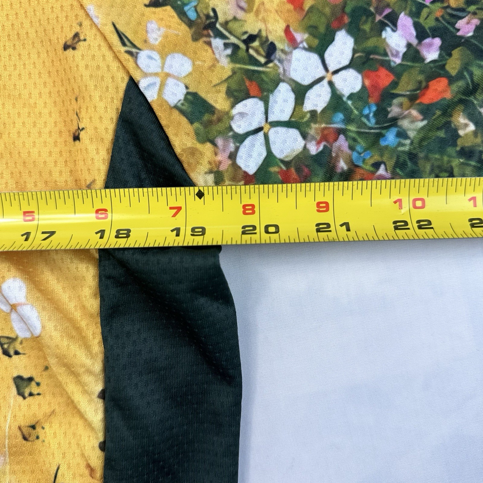 Women’s XXL Floral Cycling Jersey Full Zip Short Sleeve Bike Bicycle Shirt