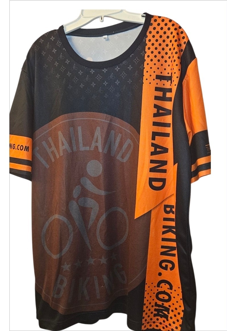 Eurogear Cycling Jersey Thailand OVO Biking-Ayutthaya, Bangok, Chiang Sz 3XL EUC