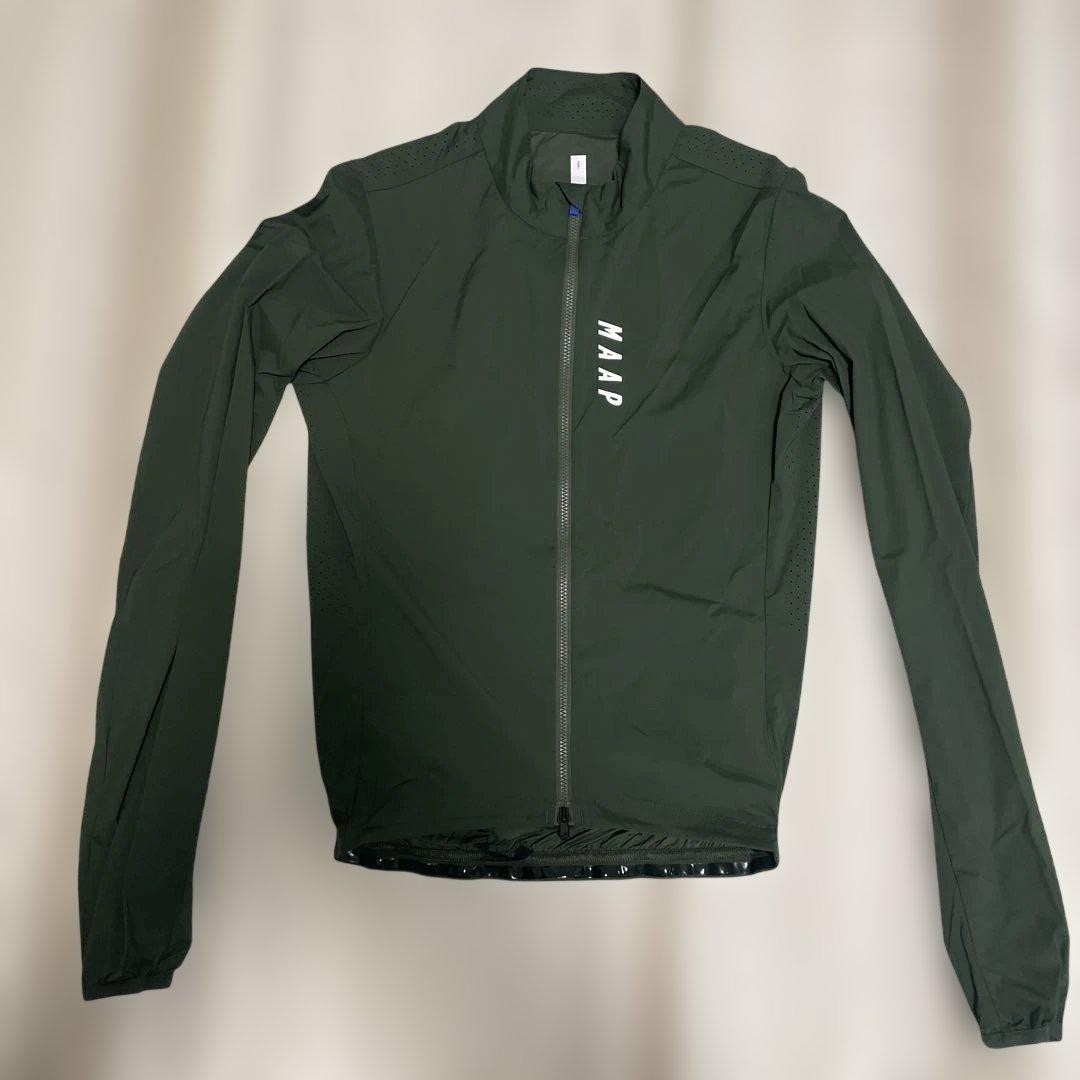 MAAP Windbreaker Jacket, Dark Green, Size XS MEN