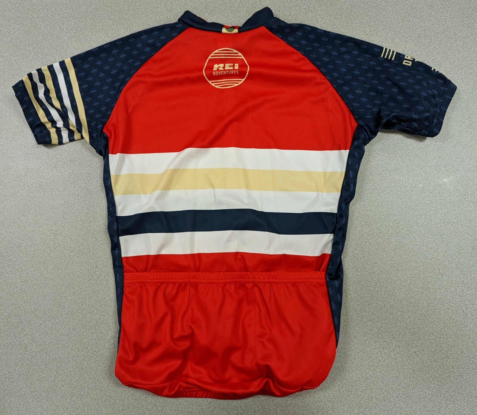 Voler REI Adventures Multi Color Cycling Jersey 3/4 Zip Bike Shirt M