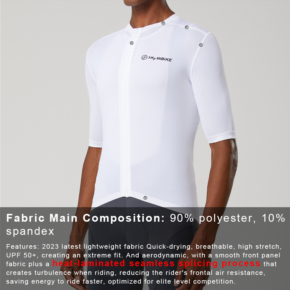 Men Cycling Jersey Skull Bicycle Short Sleeve Quick Dry Racing Bike Shirt UPF 50