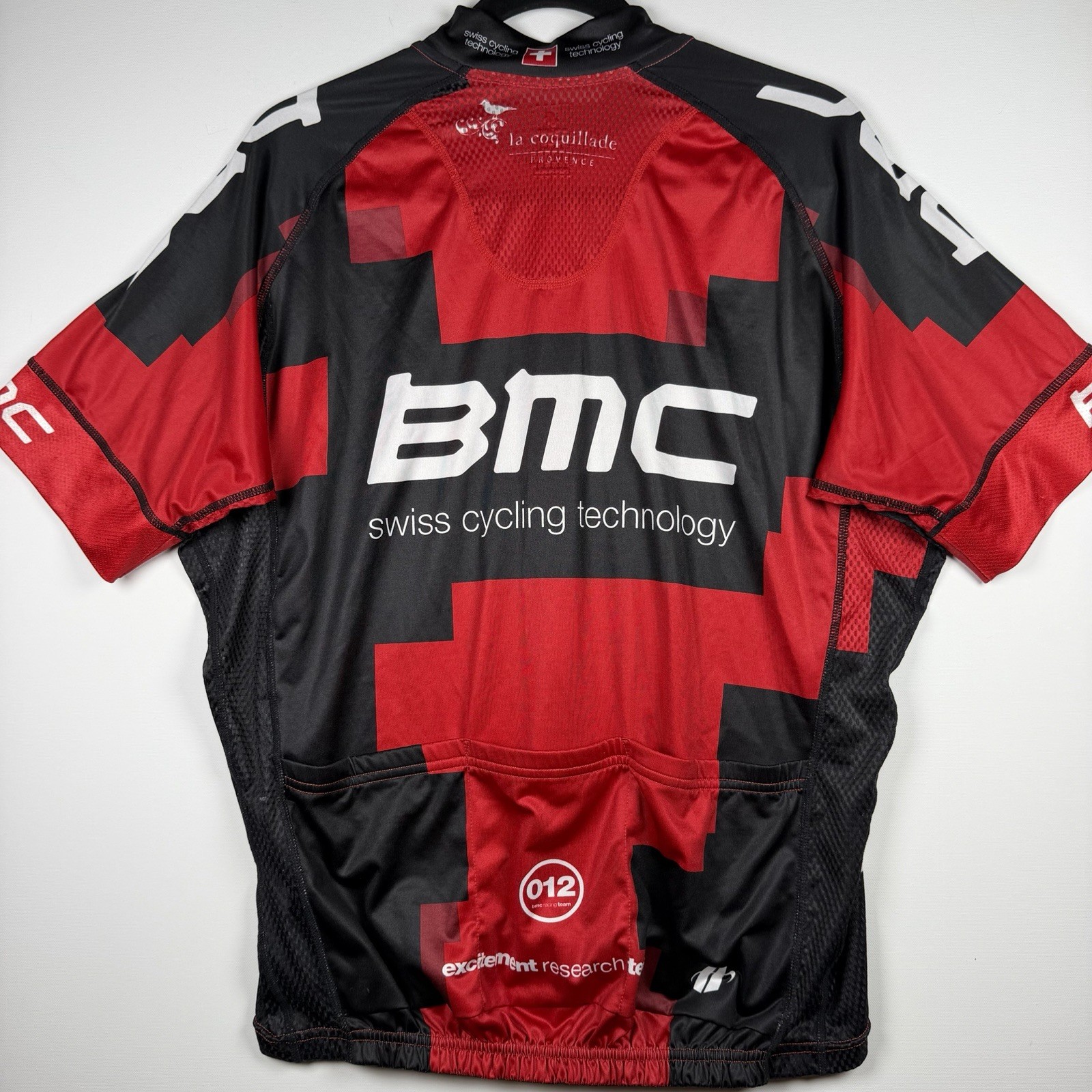 Hincapie BMC Racing Team UCI World Tour Men Cycling Jersey 2XL Full Zip