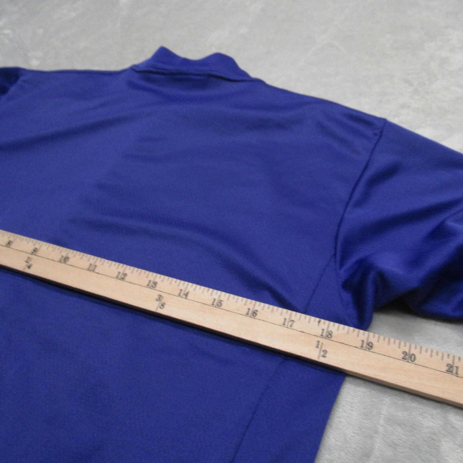REI Cycling Jersey Unisex Medium Purple Shirt Half Zip Short Sleeve USA Made VTG
