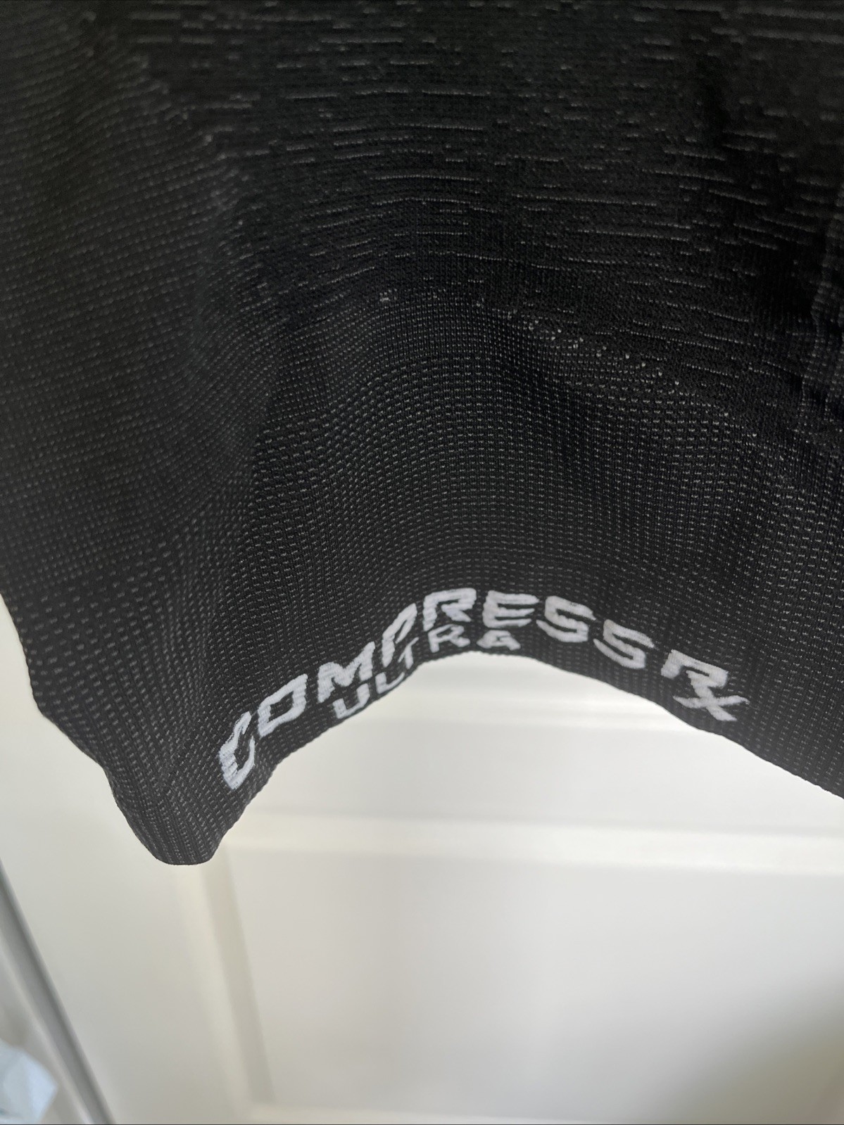 Zooz RX Ultra Firm Compression Men’s Sz S Black White Accents Gym Cycling Train