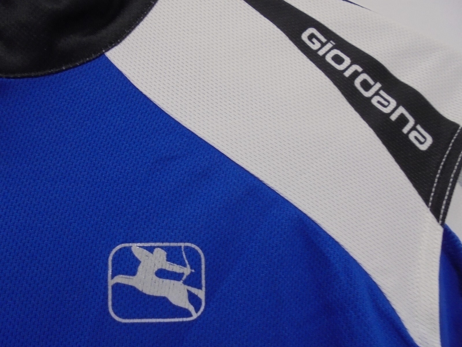 Cycling Jersey Vest Giordana Mens Size 2XL Rear Pockets Full YKK Zipper Italy