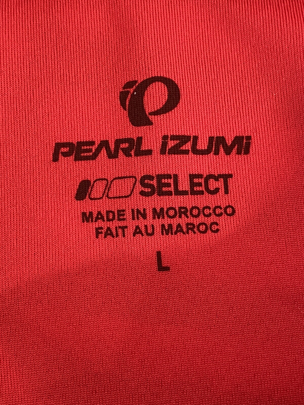Pearl Izumi Cycling Shirt 1/2 Zip Size Large ( Pit.21 In. Length 24in.)