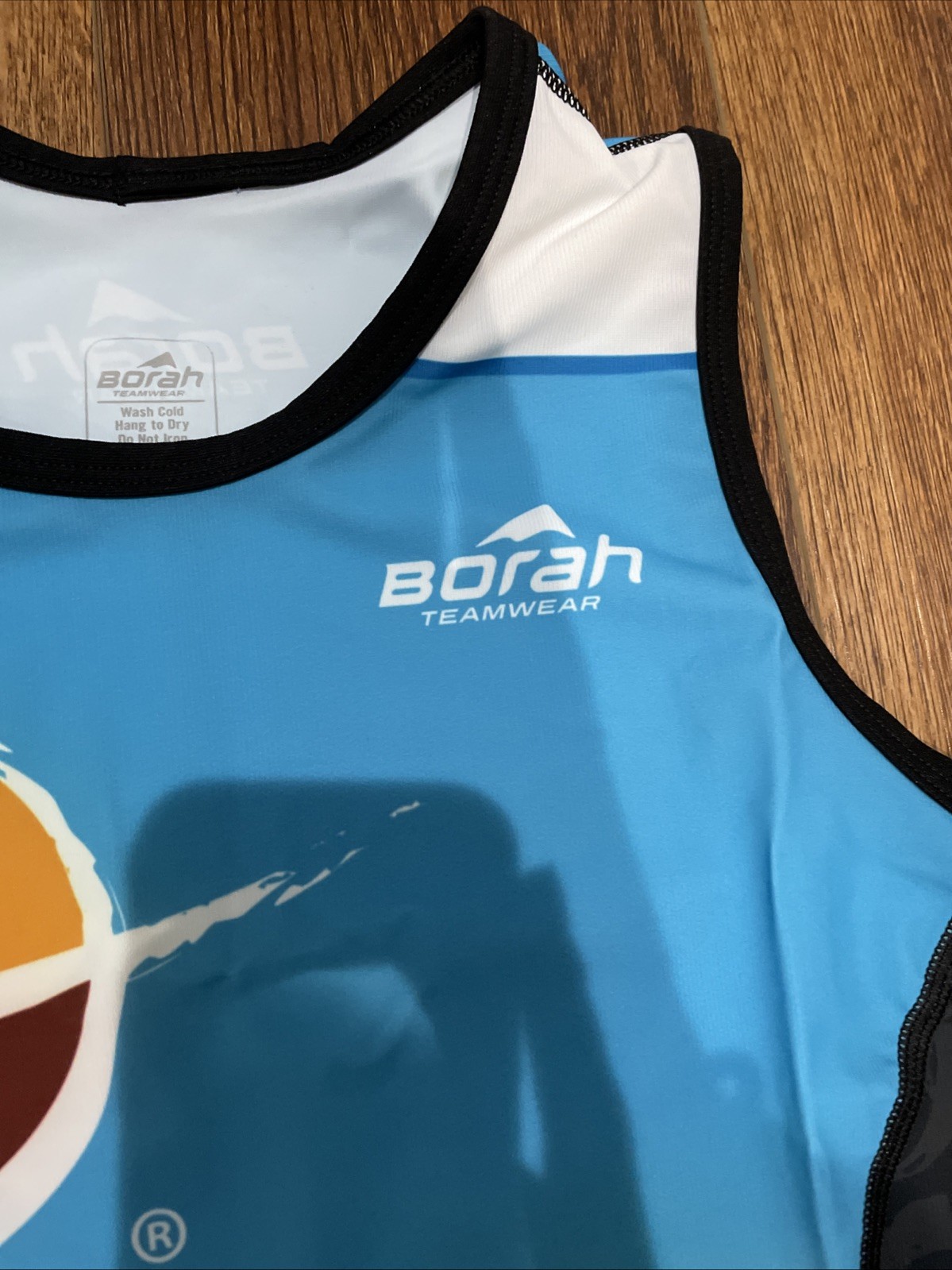 Borah Teamwear Men’s Medium Sleeveless Cycling Jersey Tank Endurance House