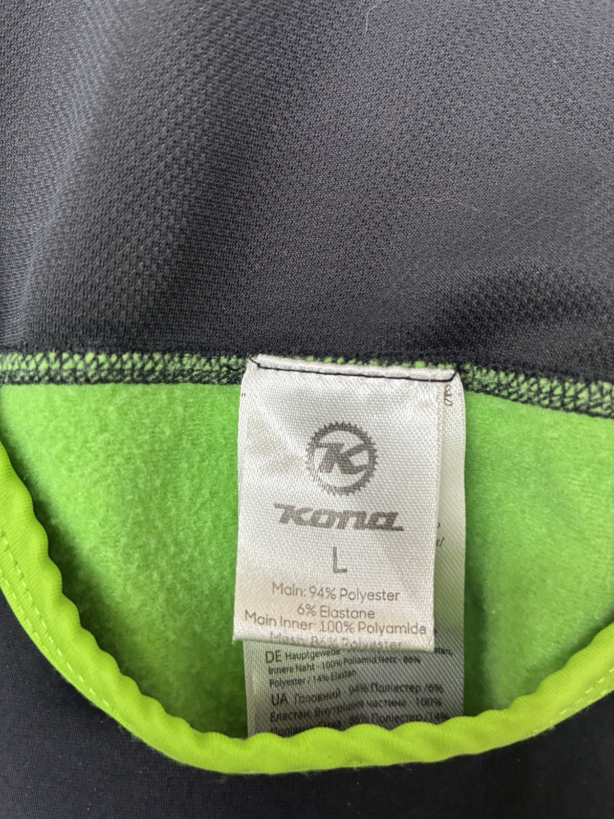 Kona Full Length Cycling Jersey Bibs Tights Sleeveless Tank Size Large