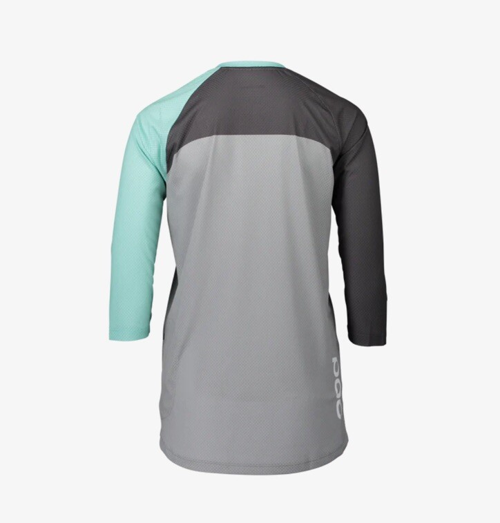 NWT! POC MTB Pure 3/4 Jersey Lt Fluorite Green/Sylvanite Grey/Alloy Grey XL