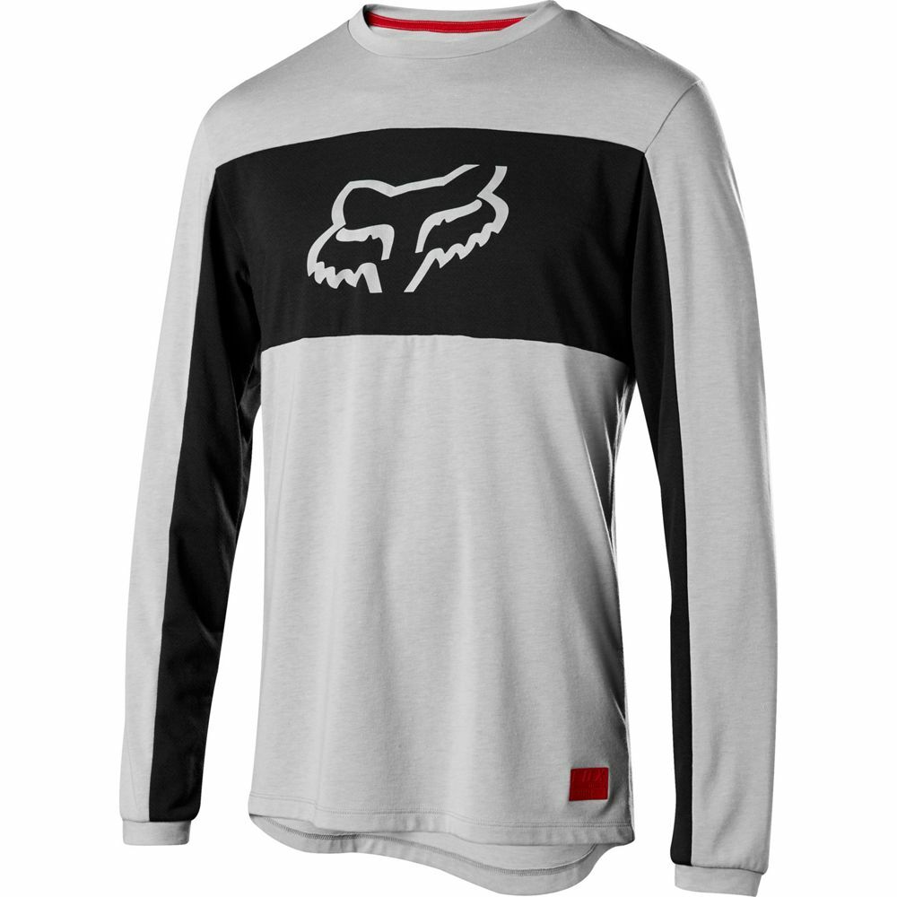 Fox Racing Ranger Dri-Release Fox Head Long Sleeve L/S Jersey Steel Grey