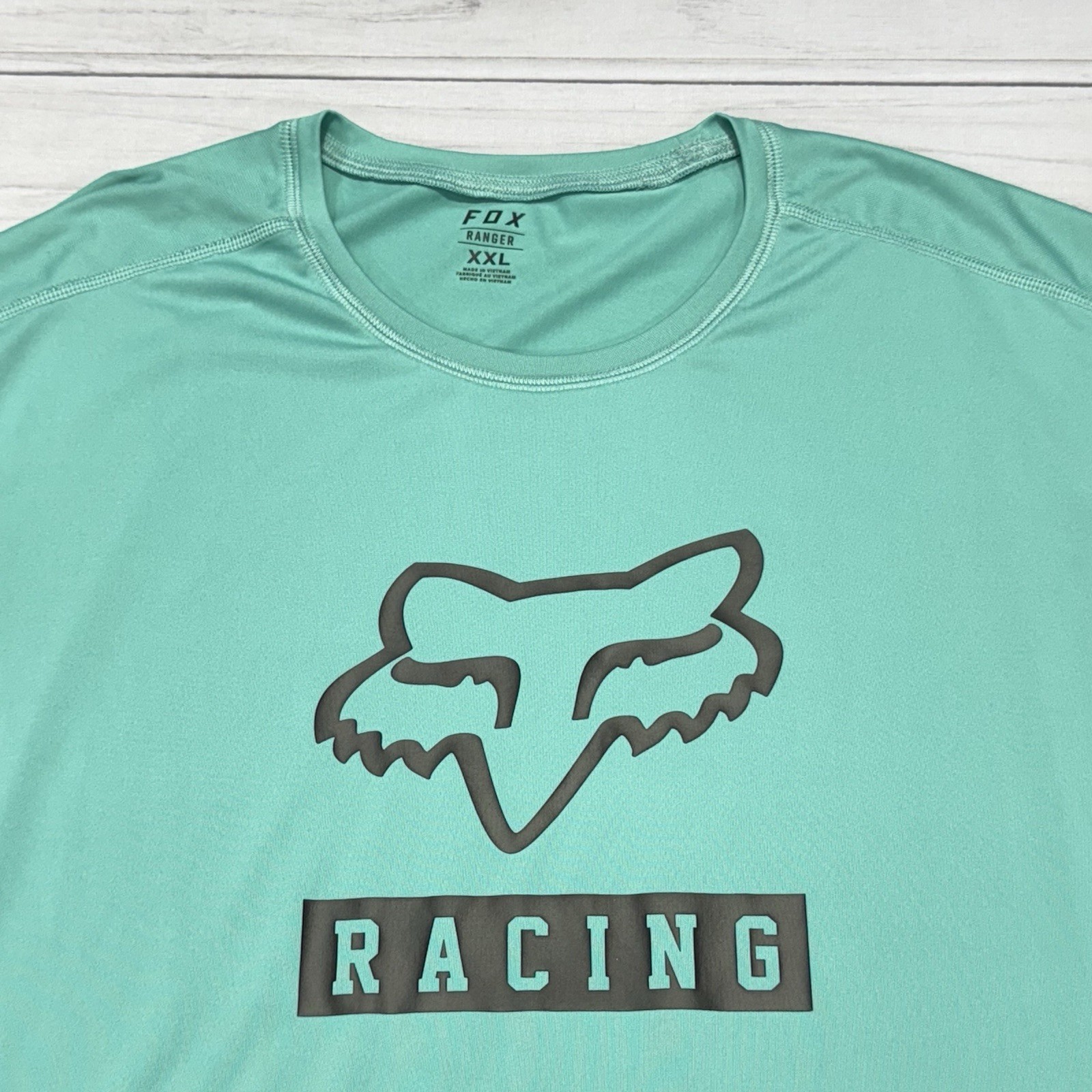 FOX Racing T-Shirt Mens XXL Blue Ranger Tee Training Baselayer
