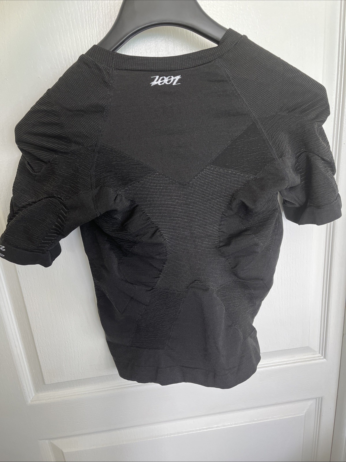 Zooz RX Ultra Firm Compression Men’s Sz S Black White Accents Gym Cycling Train