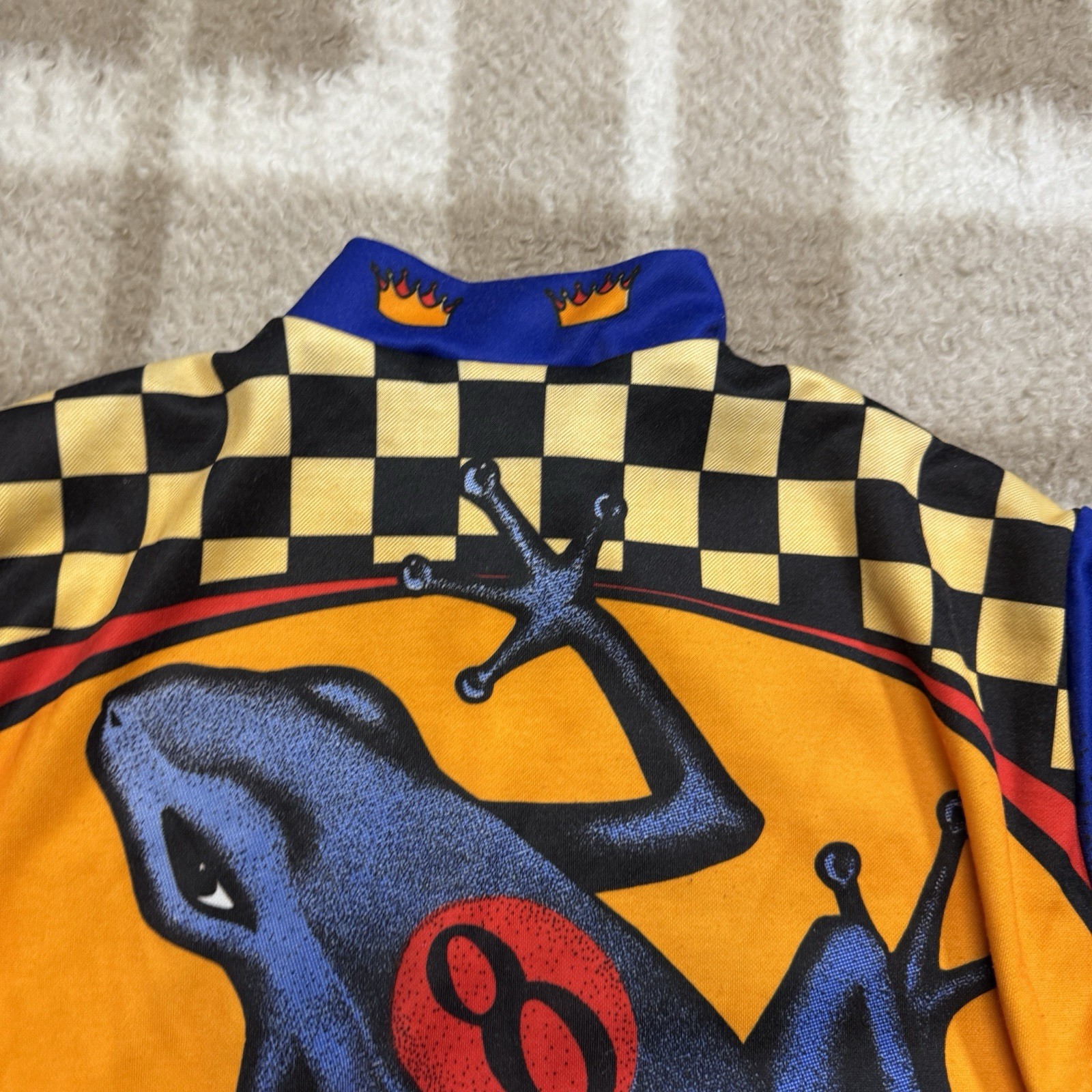 Vintage Primal Wear 1996 Cycle Cycling Shirt Jersey Small Poison Dart Frog