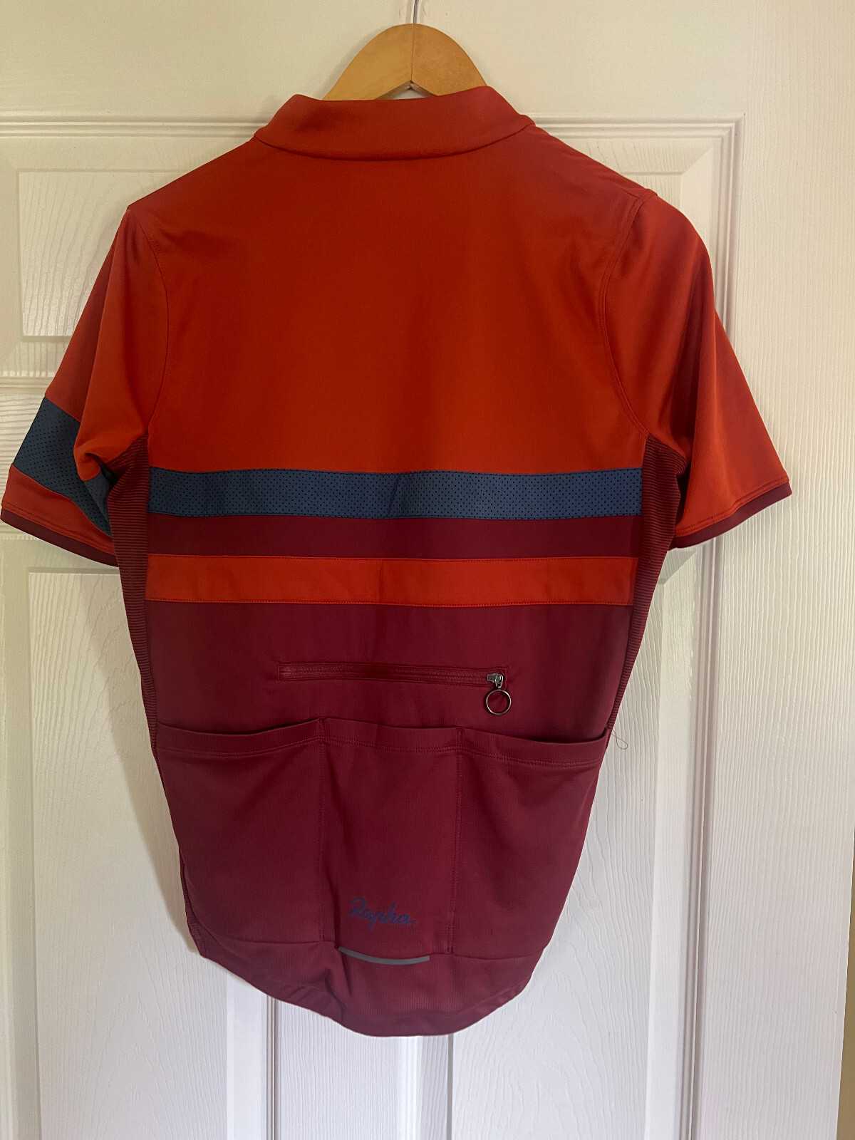 Ralpha Men’s cycling BREVET jersey size M (burnt orange/maroon)