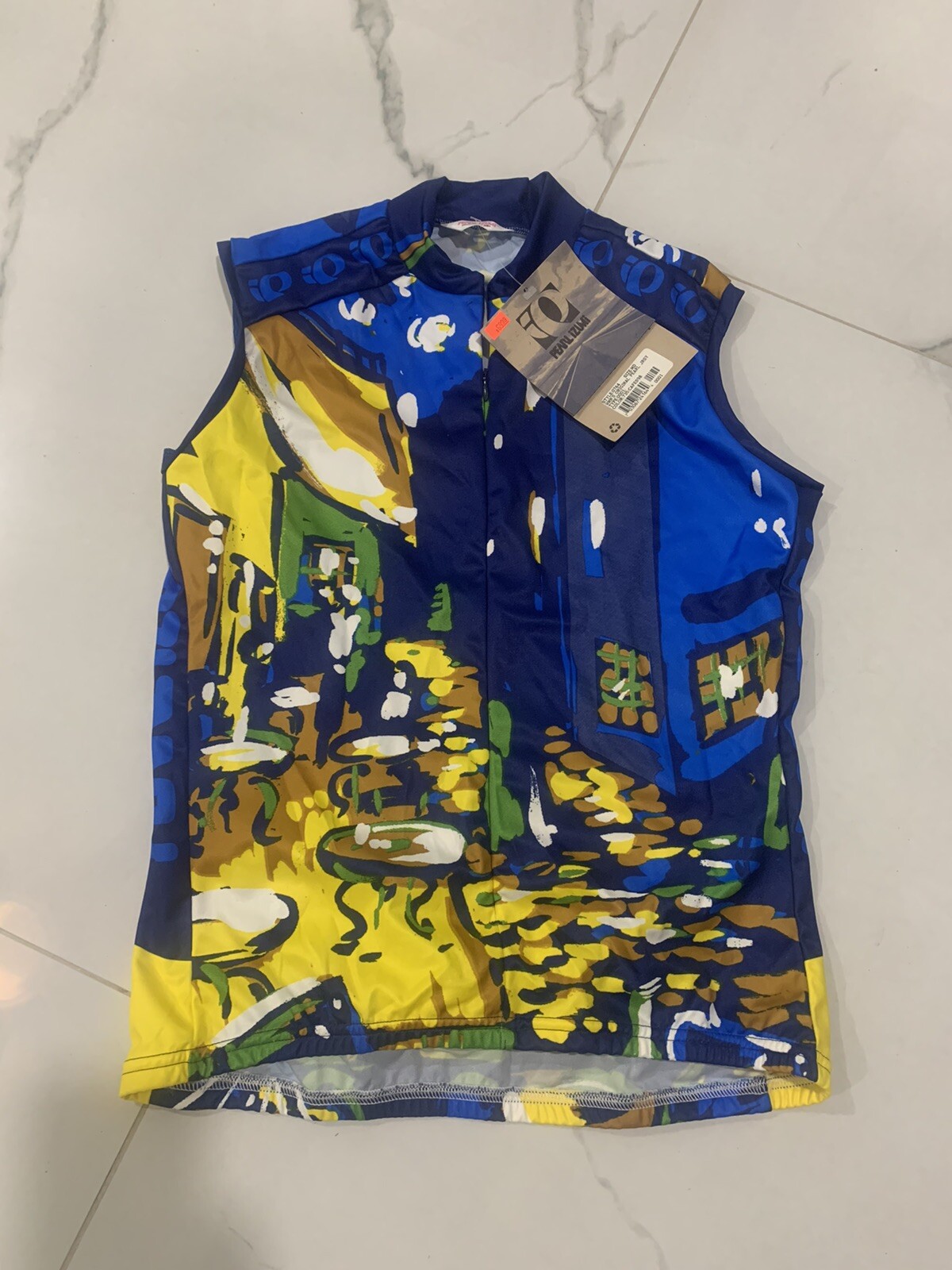 Pearl Izumi Women’s Creative Classic Bicycle Sleeveless Shirt New Size MD