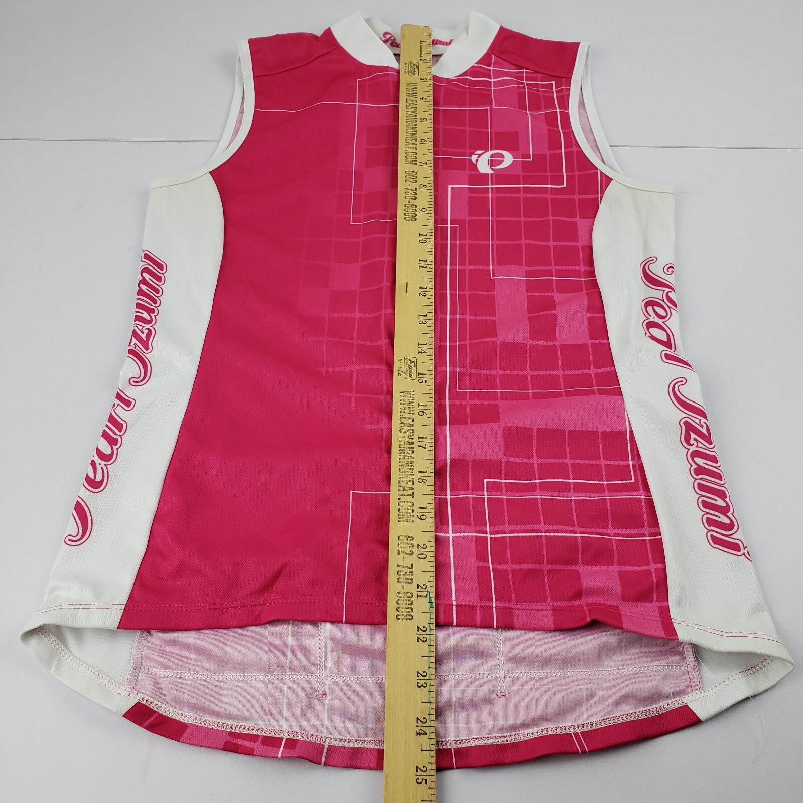 Pearl Izumi Select Cycling Jersey Women’s Medium Sleeveless 3/4 Zip Pockets