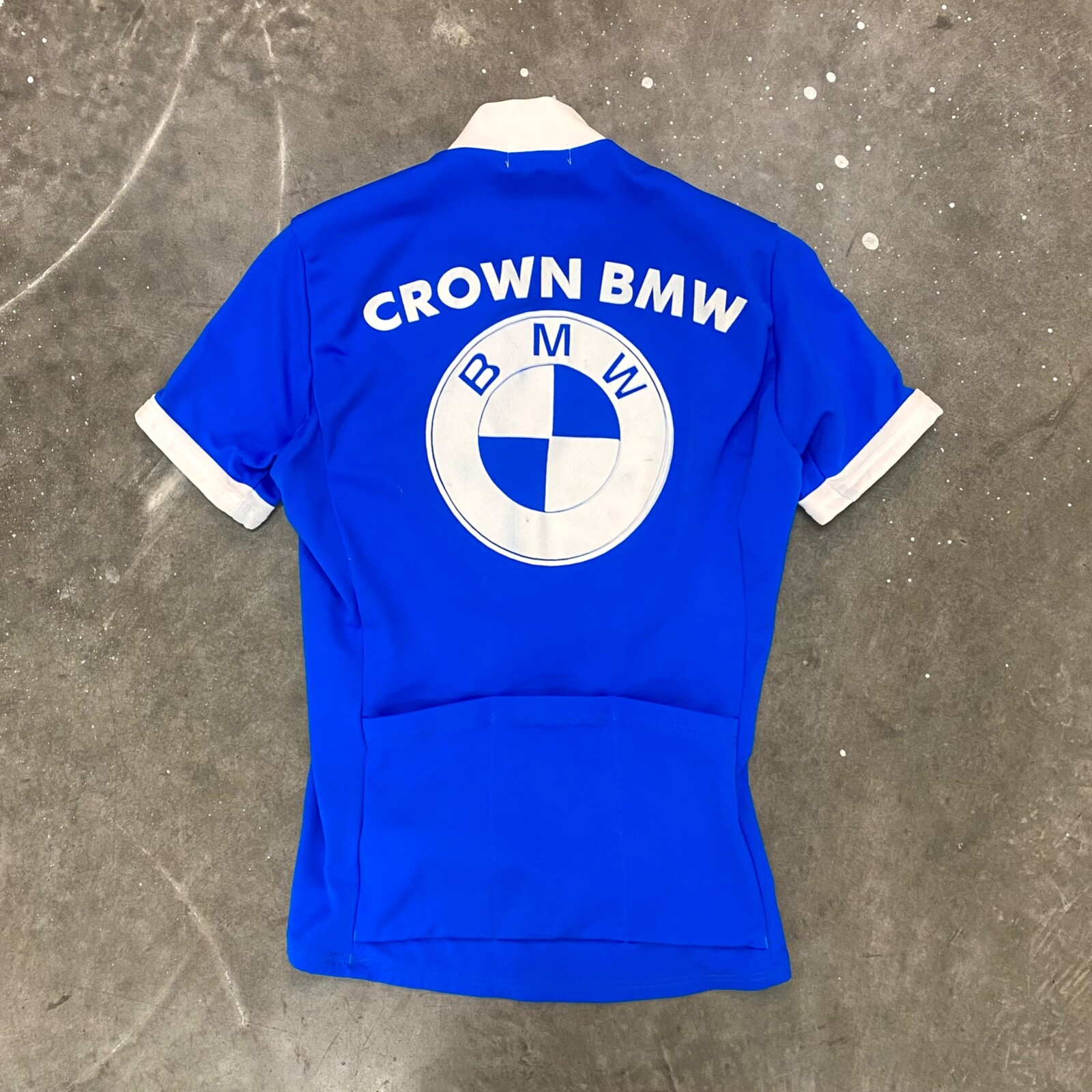 VTG 90s Pearl Izumi BMW Cycling Racing Jersey Made In USA Sportswear Designer