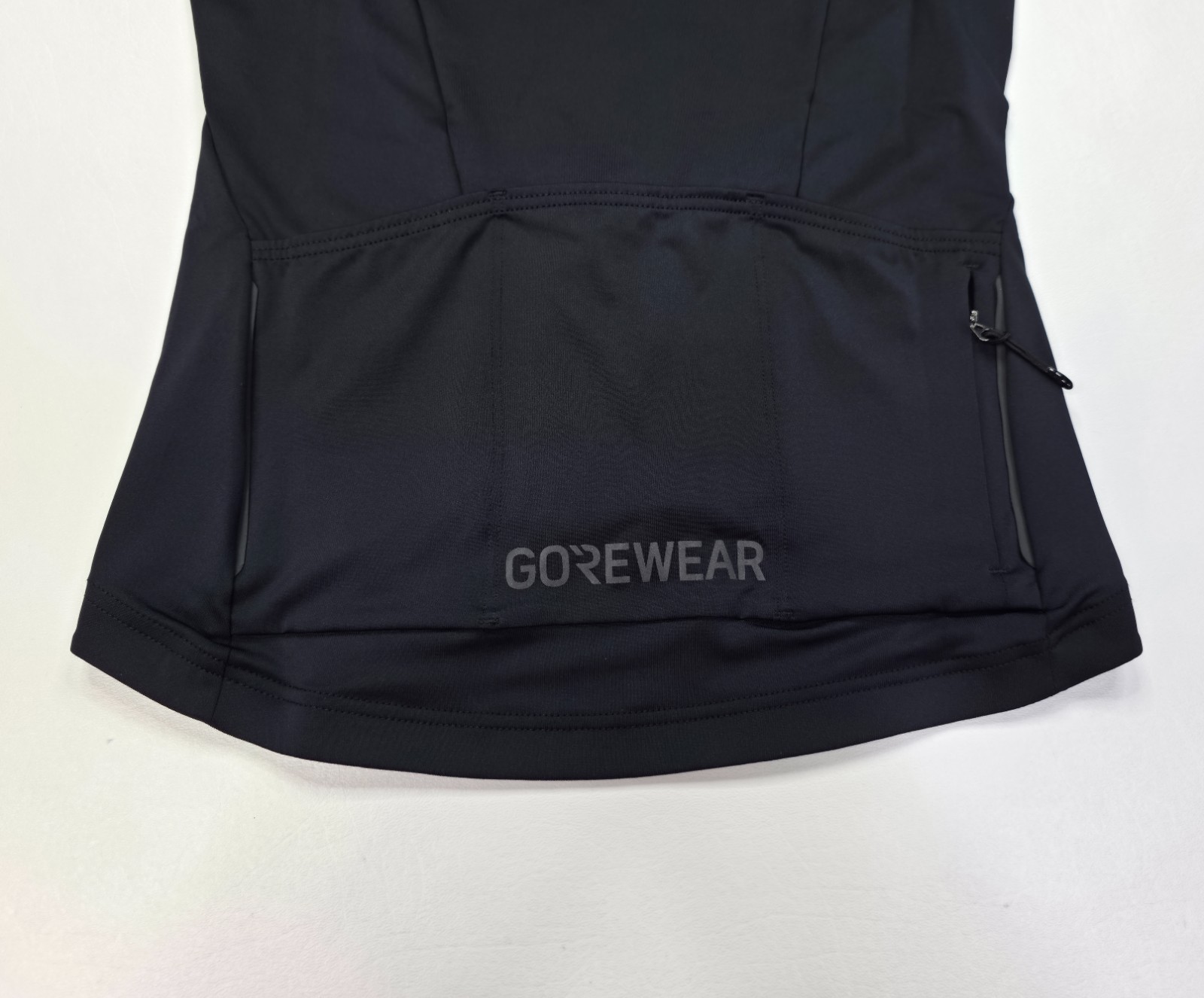 Gore Torrent Full-Zip Cycling Jersey Womens XXS Black Short Sleeve Performance