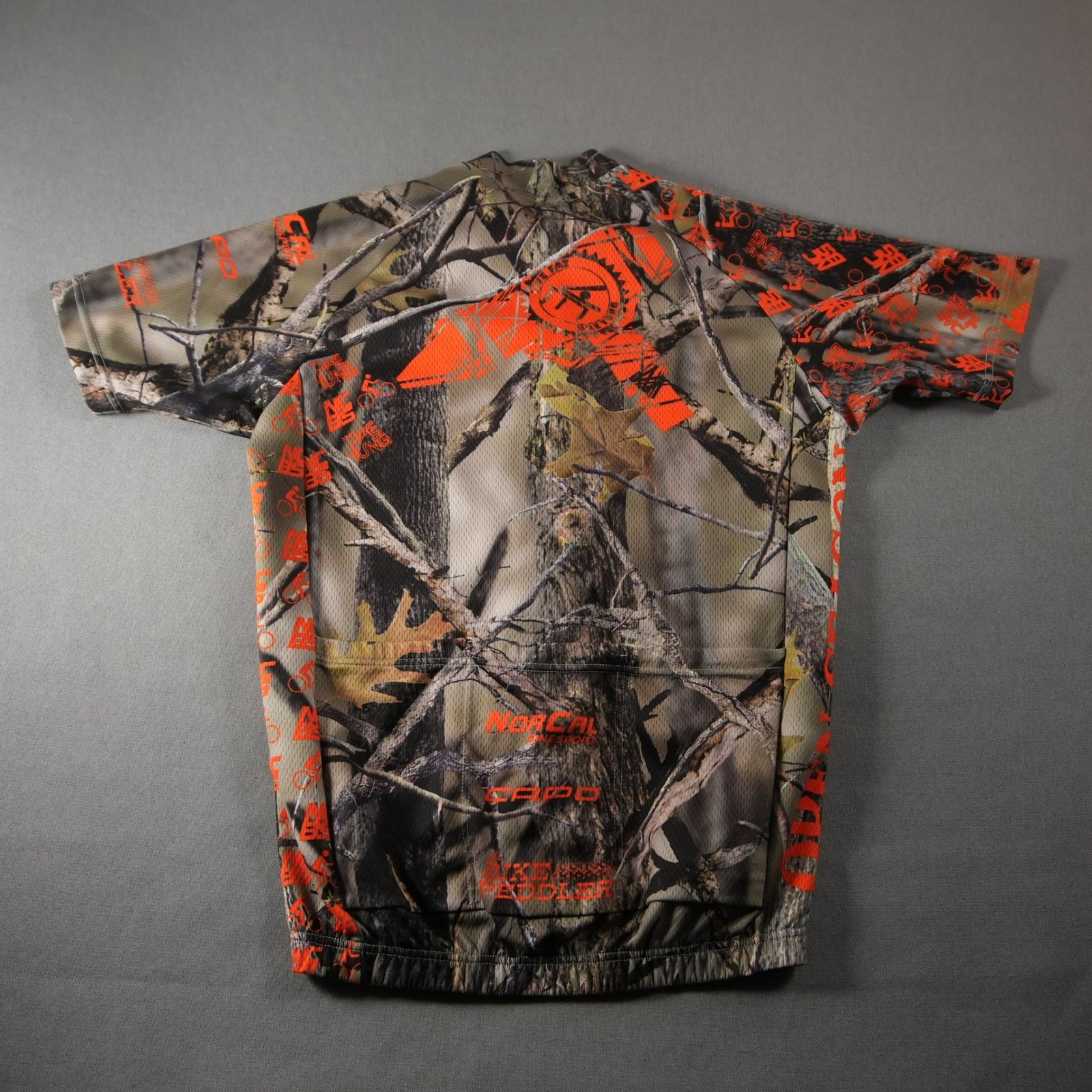 Capo Camo Neon Graphics Men Cycling Jersey Mens S Norcal Bike