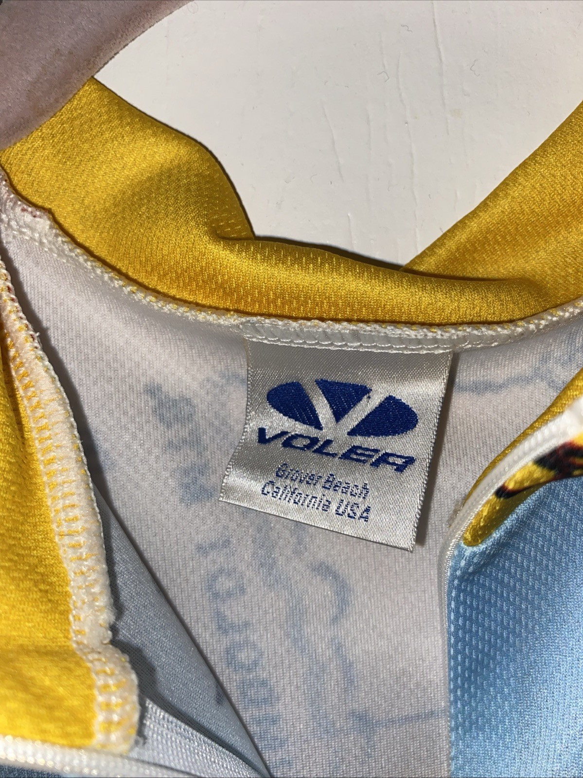 Volea Men’s Tri-States Gran Fondo 3 Pocket Back Cycling Jersey Sz L Chest 41”
