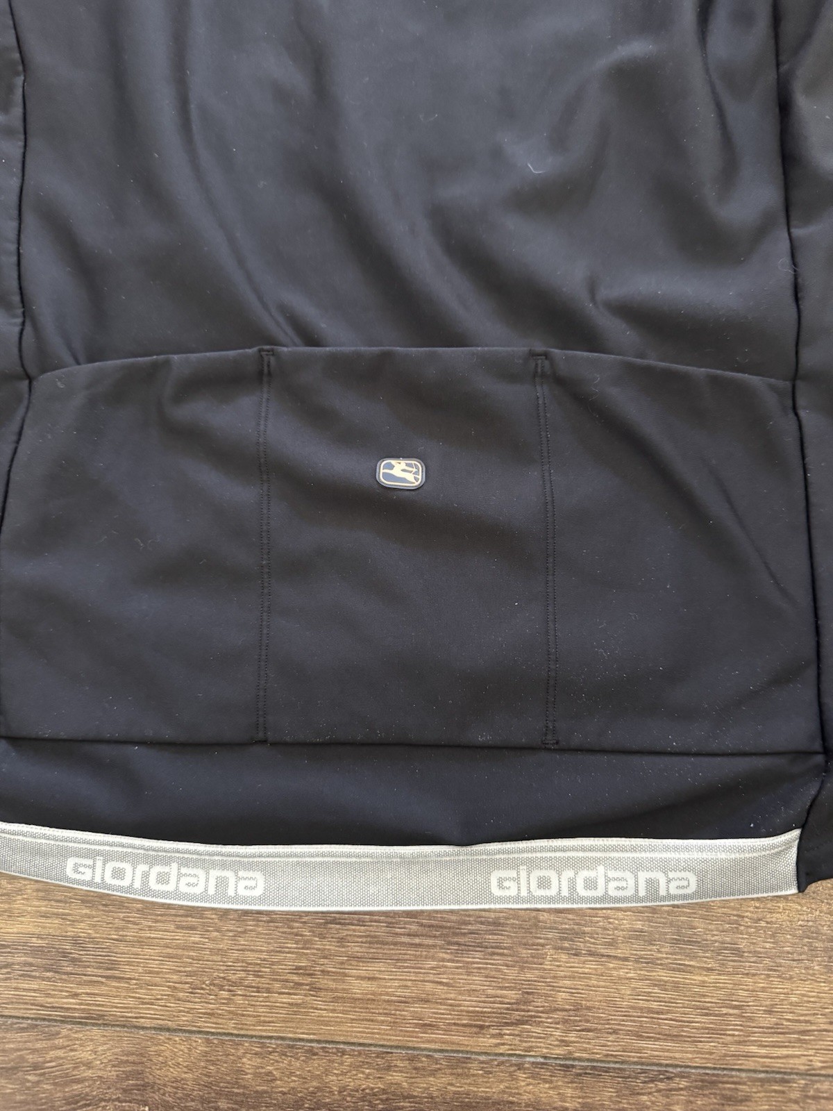 Giordana Woman’s Cycling Jacket Long Sleeve Black 2XL Back Pockets Full Zip