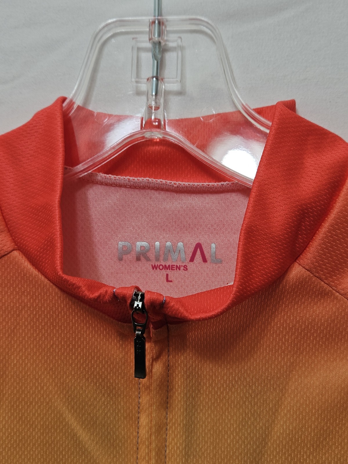 Primal Ladies Size Lg Multi-Color IMAGINE Full Zip Biking Jersey Fight MS