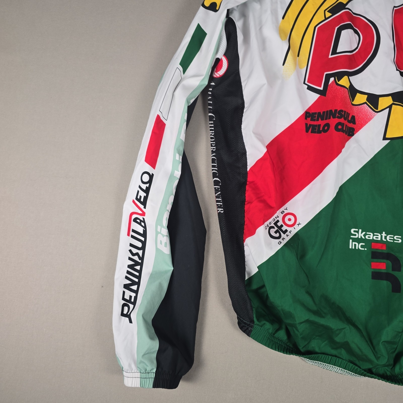 Vintage Voler Peninsula Velo Club Cycling Jersey Mens Large L USA Made 90s Y2K