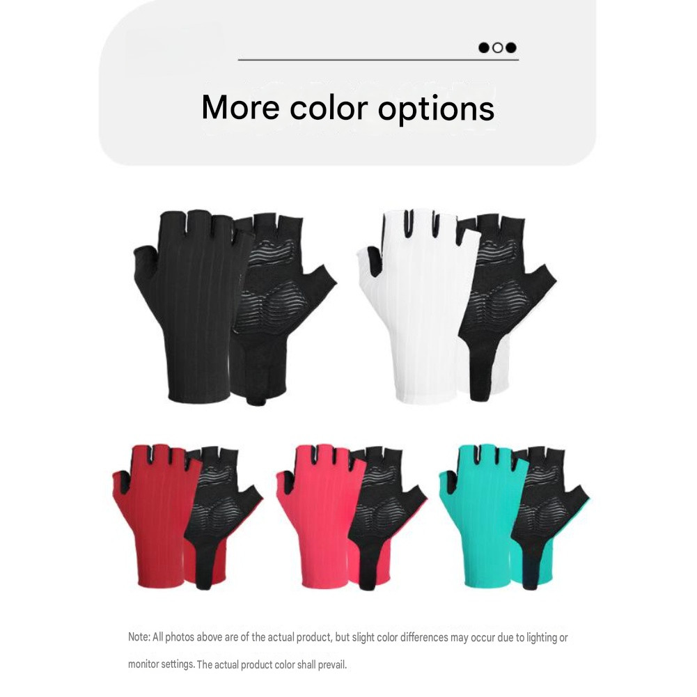 Breathable Lightweight Cycling Gloves Short Finger for Hot Weather Rides