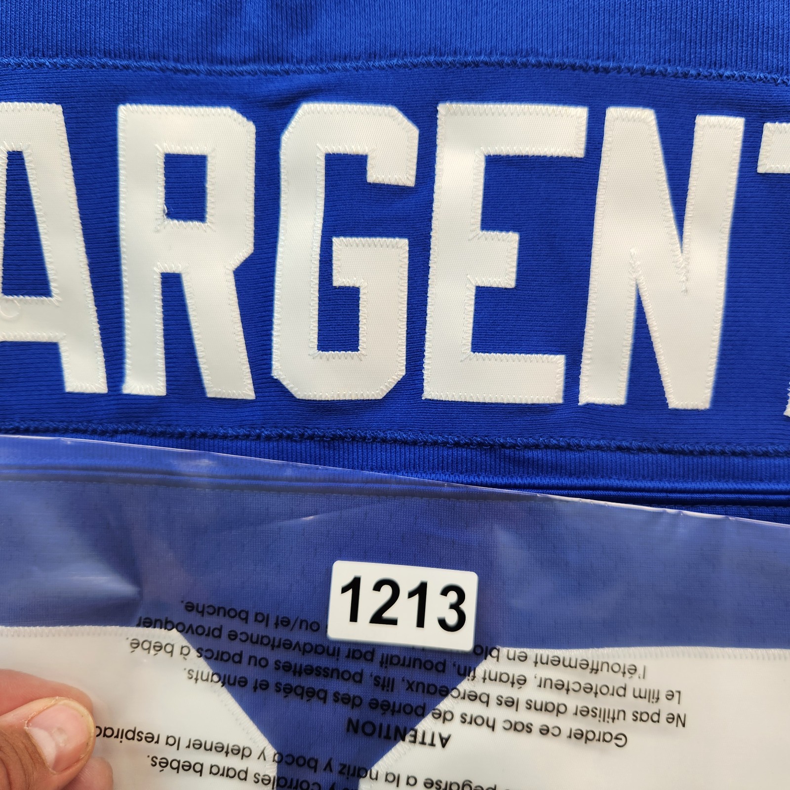 Mitchell & Ness Mens 56 3XL Blue NFL Throwbacks Seahawks 80 Steve Largent Jersey