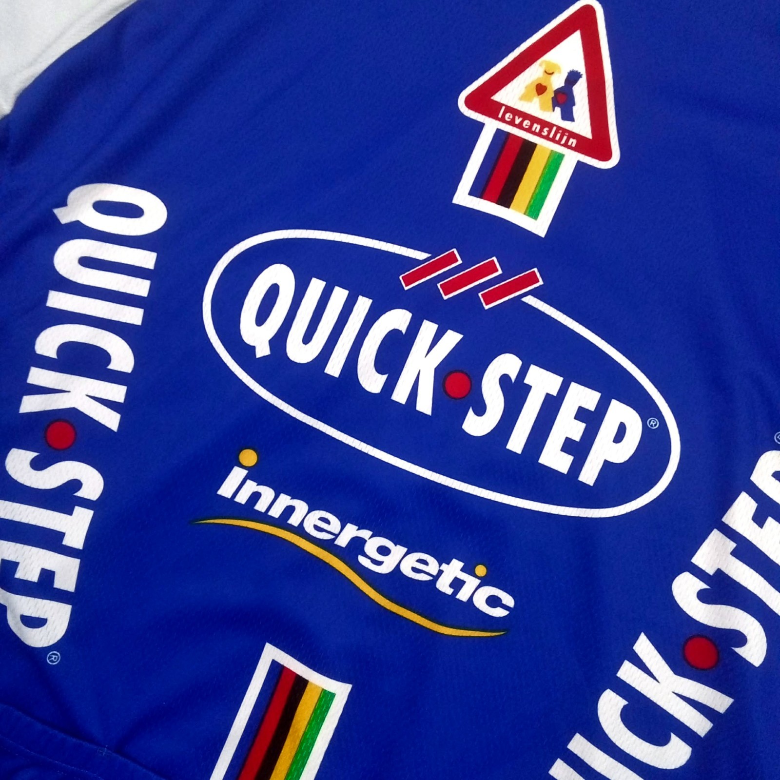 DEADSTOCK 2006 Quick Step Tom Boonen Special Ed. Jersey Signature Print Size XXL