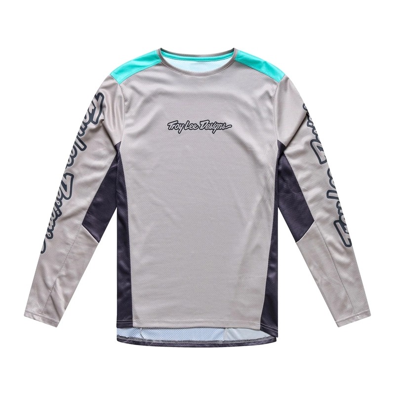 Troy Lee Designs Stage Signature MTB Long Sleeve Jersey Shirt Stone