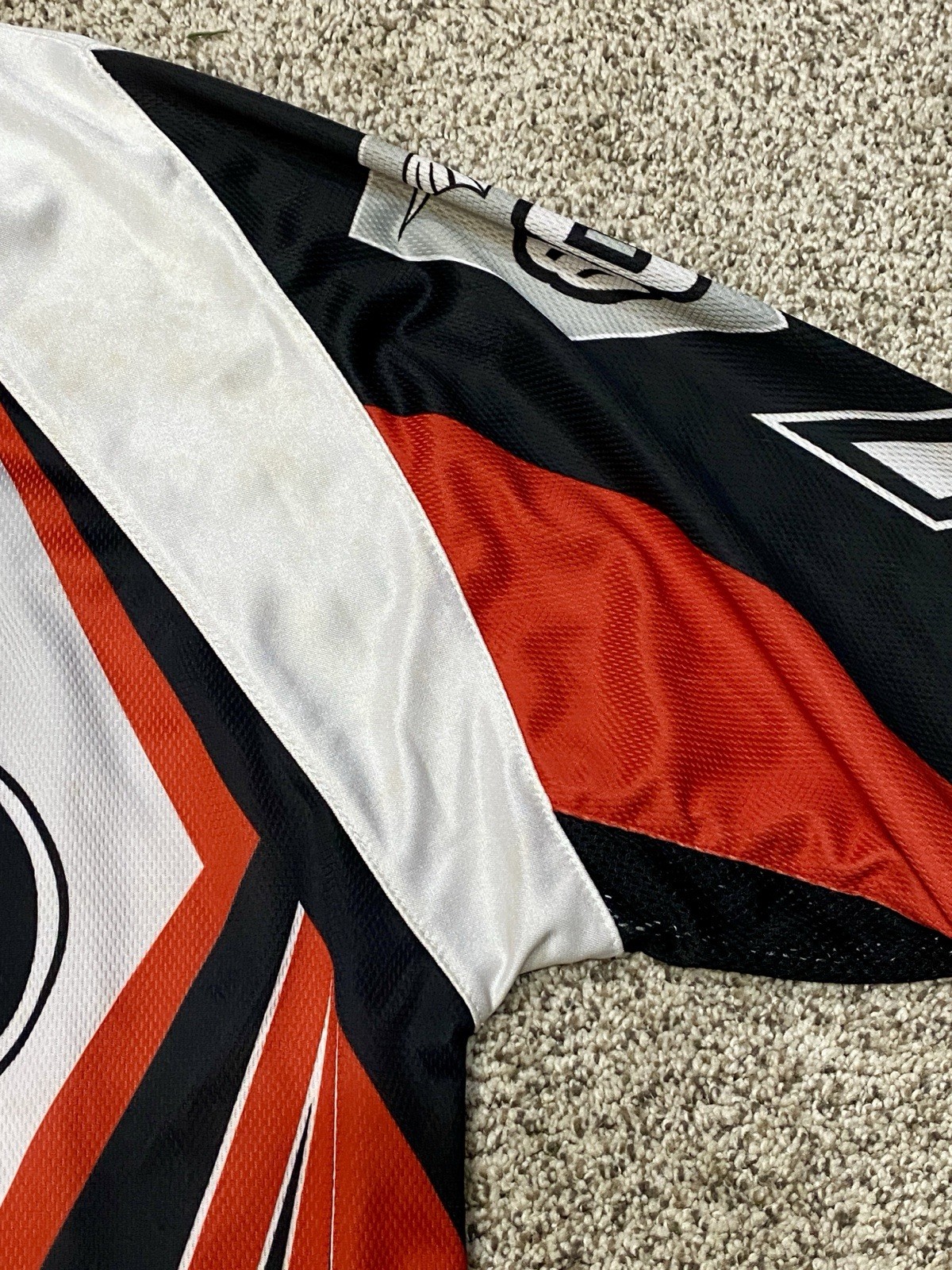 FLY RACING Motocross 805 Jersey Long Sleeve Red Black White Large