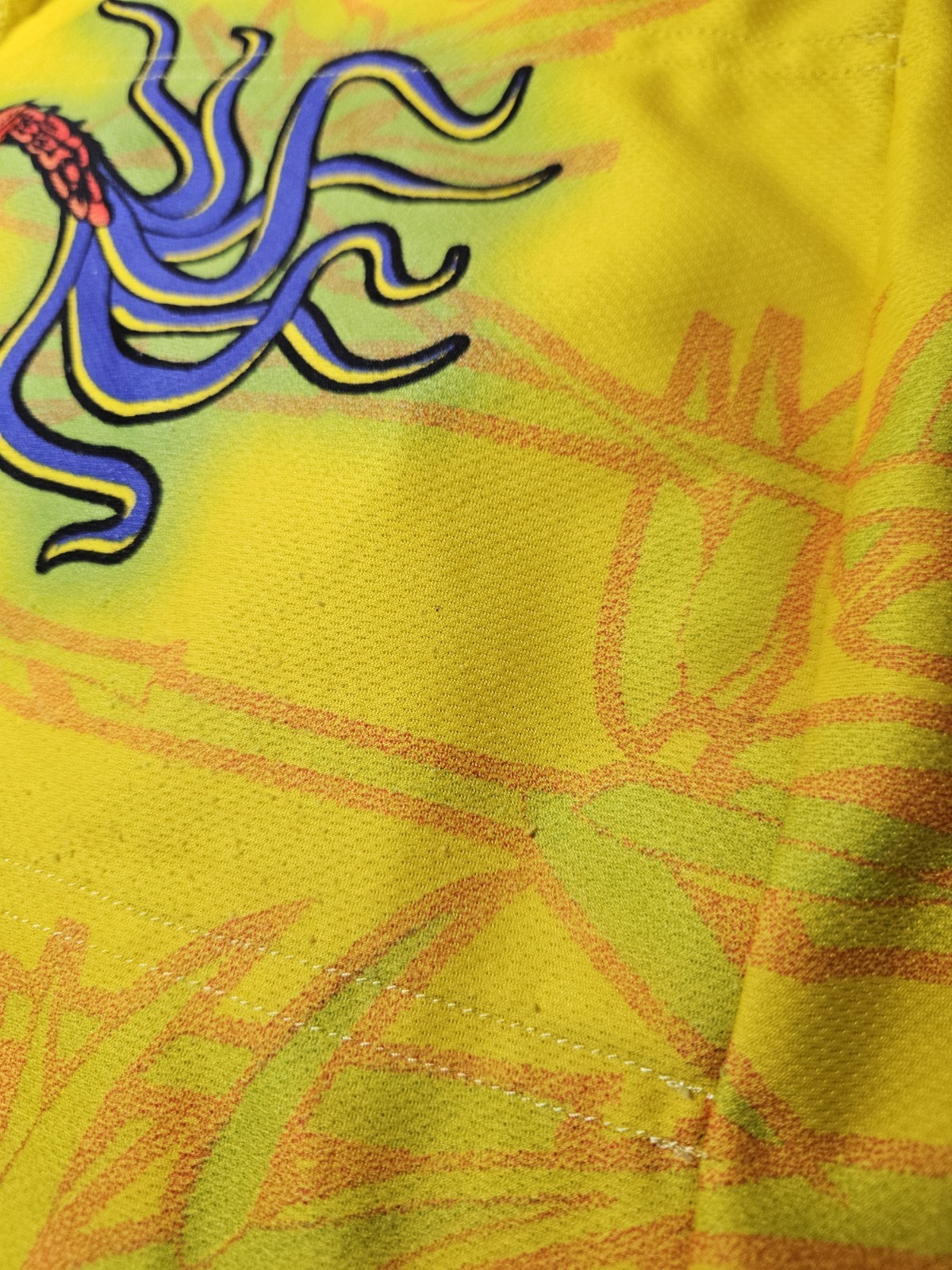 Primal Dragon’s Lair All Over Print Cycling Jersey Mens XXL w/ Back Pockets