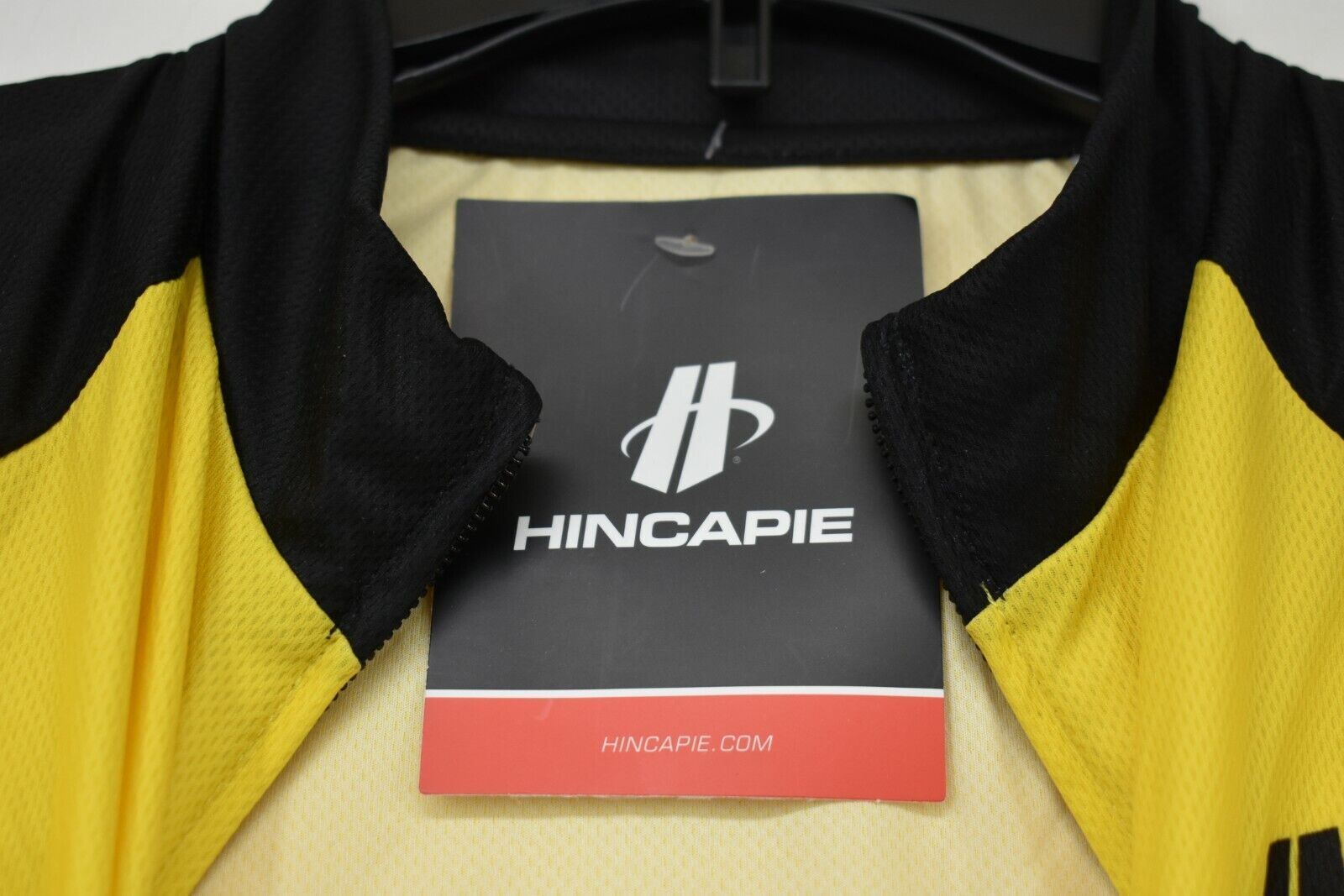 Hincapie Women Full-Zip High Neck Short Sleeve Athletic Cycling T-Shirt M
