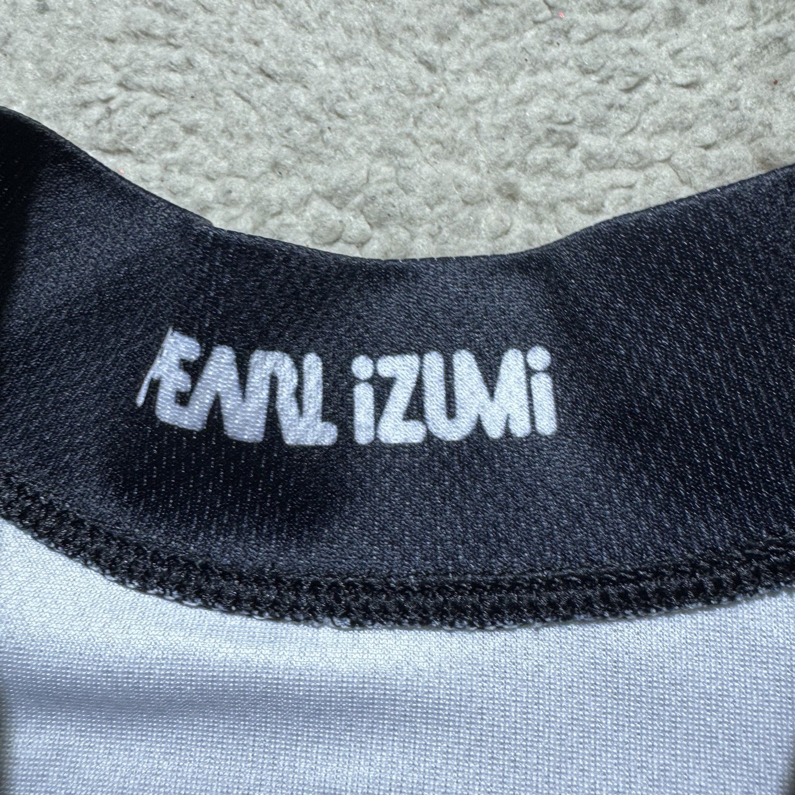 Pearl Izumi Cycling Jersey Adult XL Black White Striped Short Sleeve Stretch